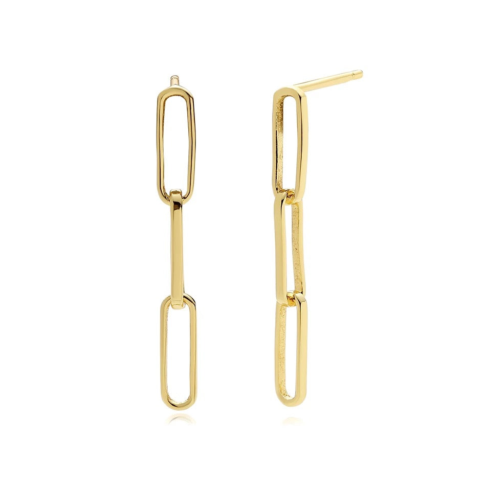 Link Earrings | Kayla Jewels