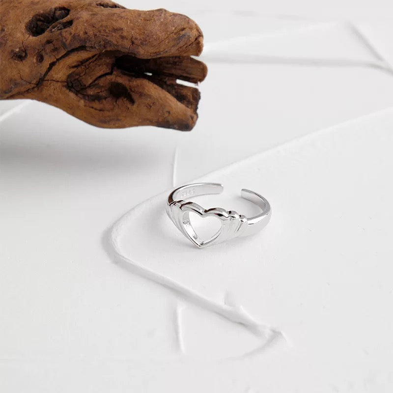 Open Heart Ring