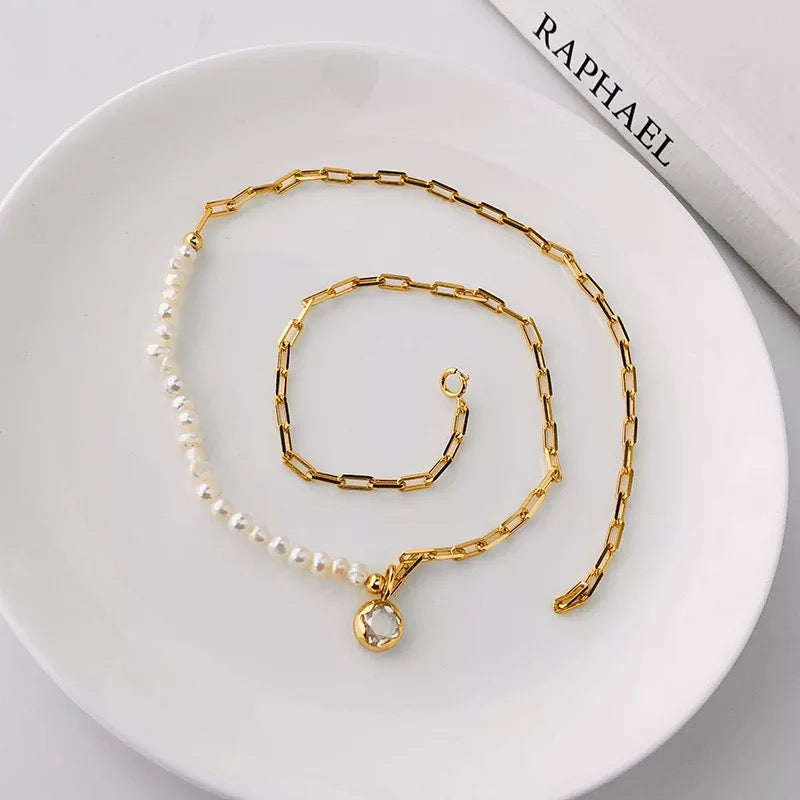 Pearl Chain Necklace